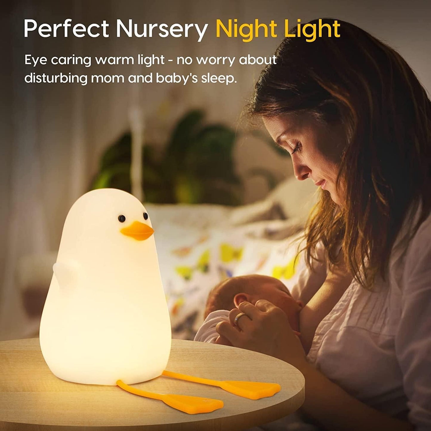 Duck Night Light Lamp For Kids