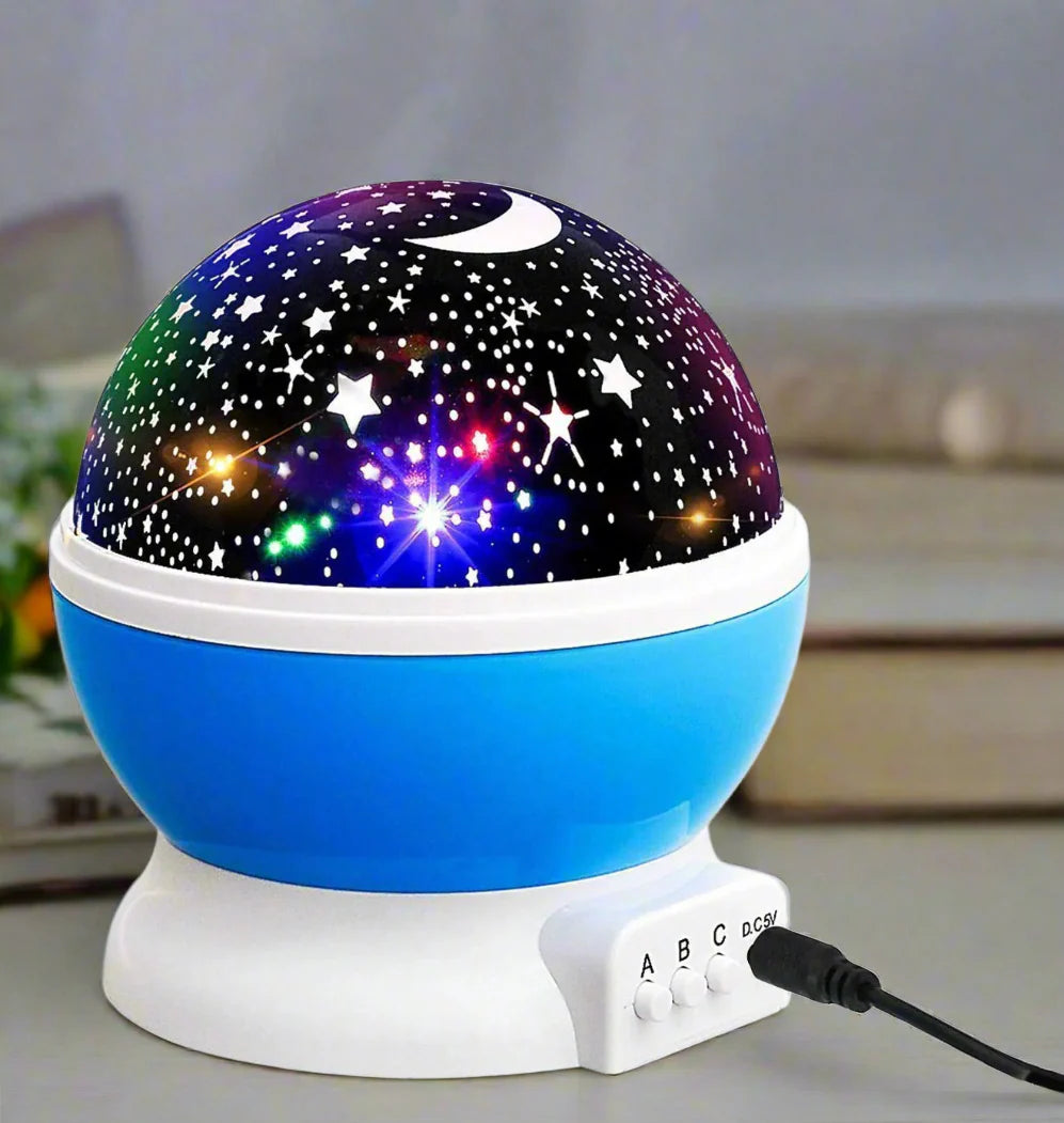 Star Moon Night Light Projector